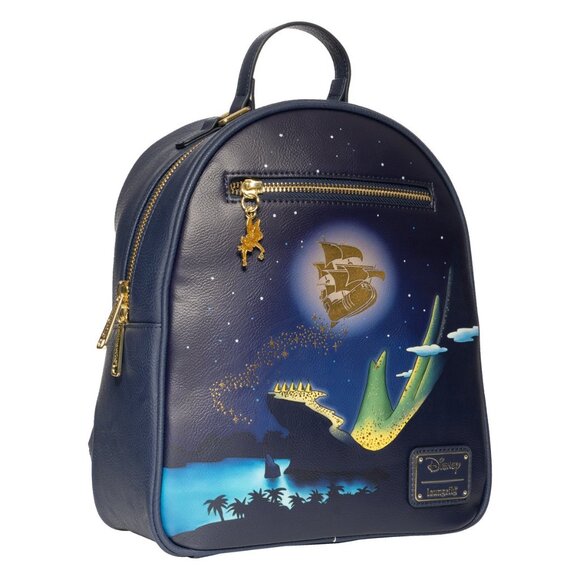 Loungefly Peter Pan Flying Jolly Roger Mini-Backpack - EE Exclusive - Picture 3 of 10
